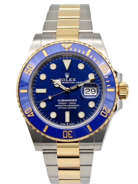 submariner rolex two tone